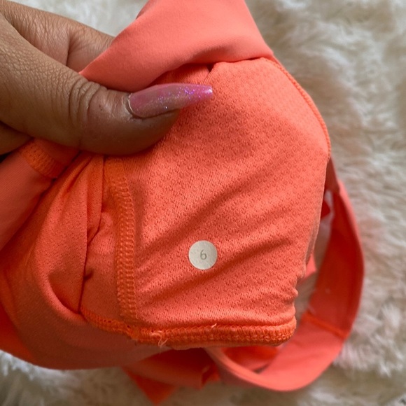Lululemon Elevate Tank Top in Bright Coral - Picture 5 of 7